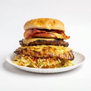 Triple Burger / Hamburguesa Triple