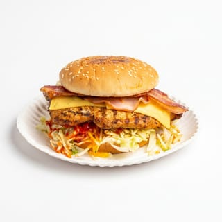 Special Chicken Burger / Hamburguesa Especial de Pollo